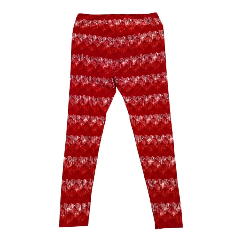 Lularoe Red Heart Leggings - Women’s Size Tall & Curvy - Picture 5 of 5